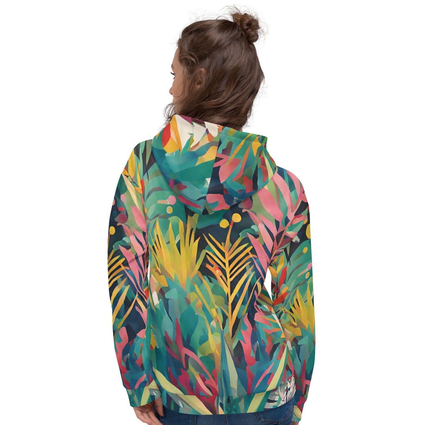 Unisex Hoodie - "Elegancia Tropical"