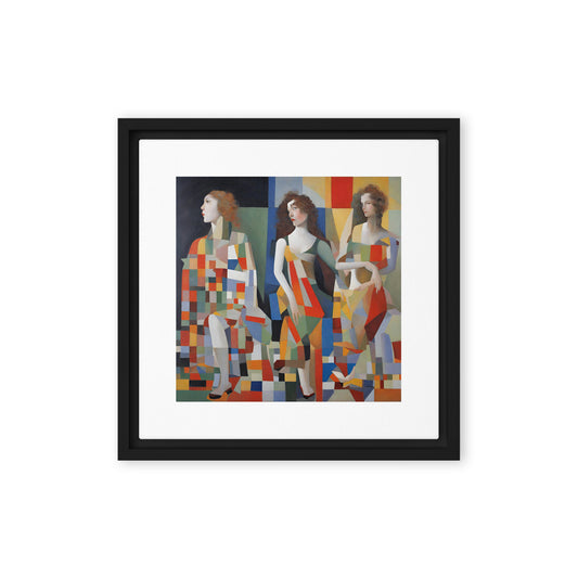 Ladies - Framed canvas