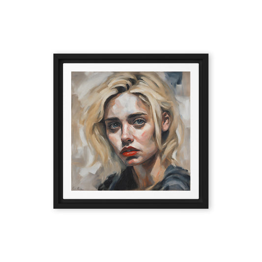 Natasha - Framed canvas