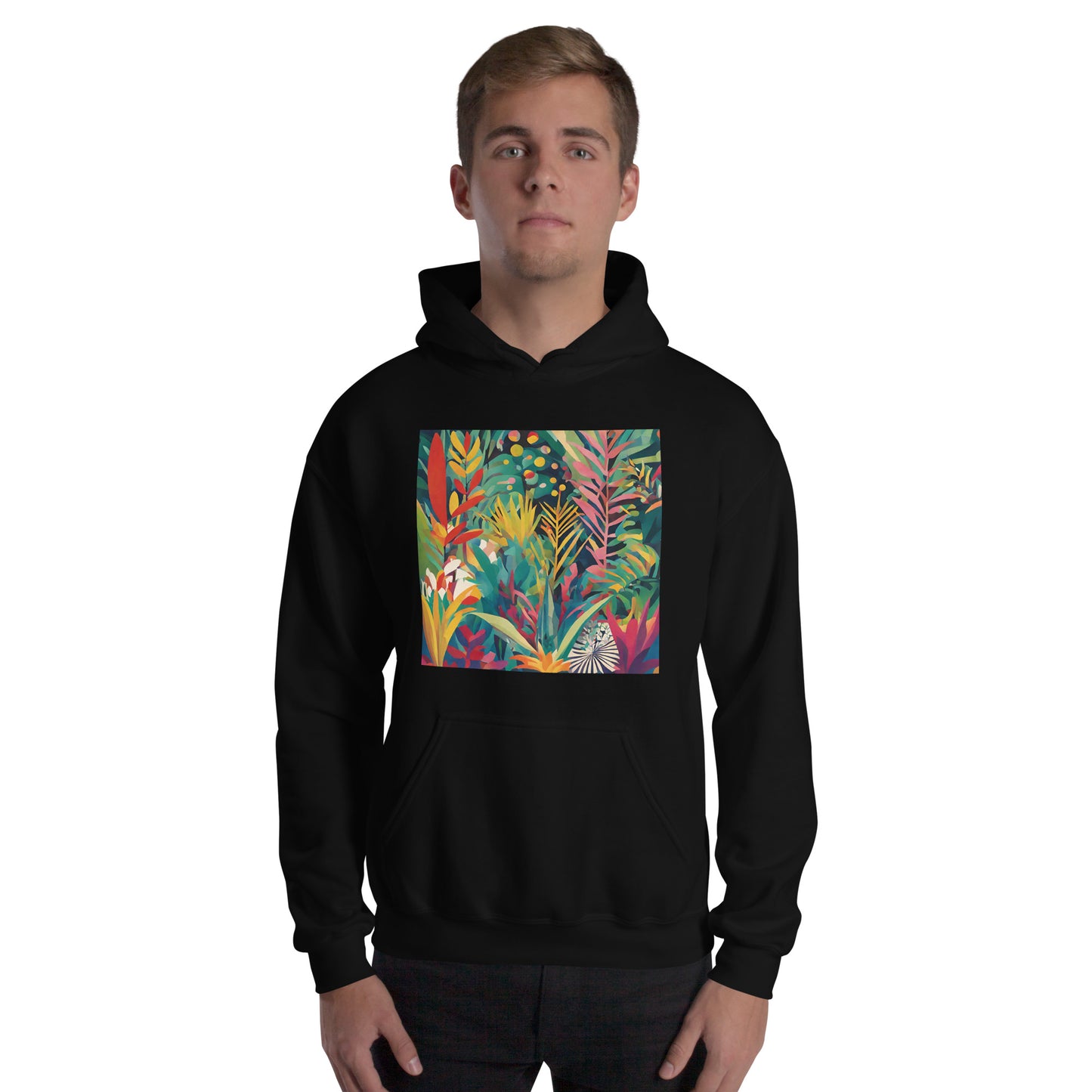 Unisex Hoodie - "Elegancia Tropical"