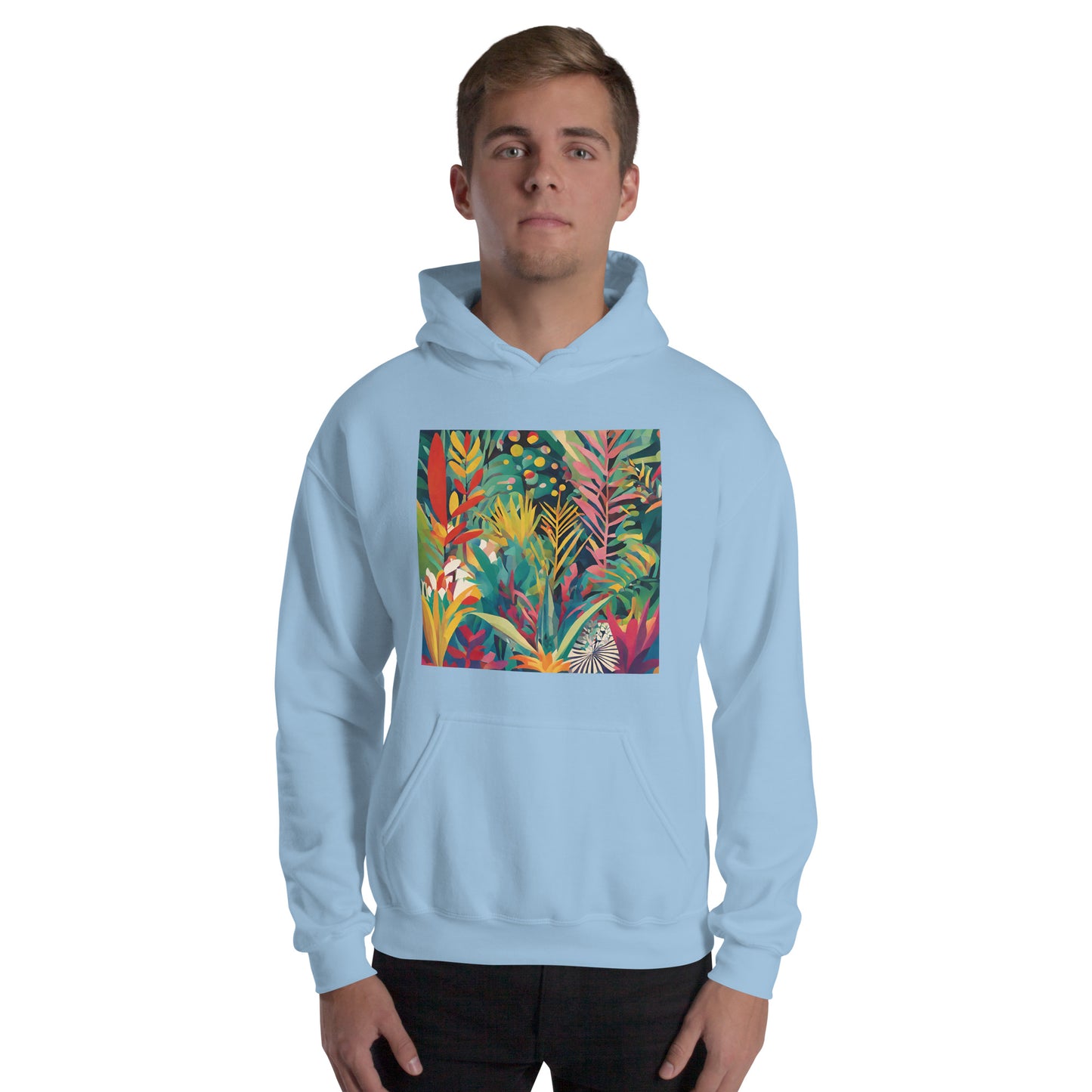 Unisex Hoodie - "Elegancia Tropical"