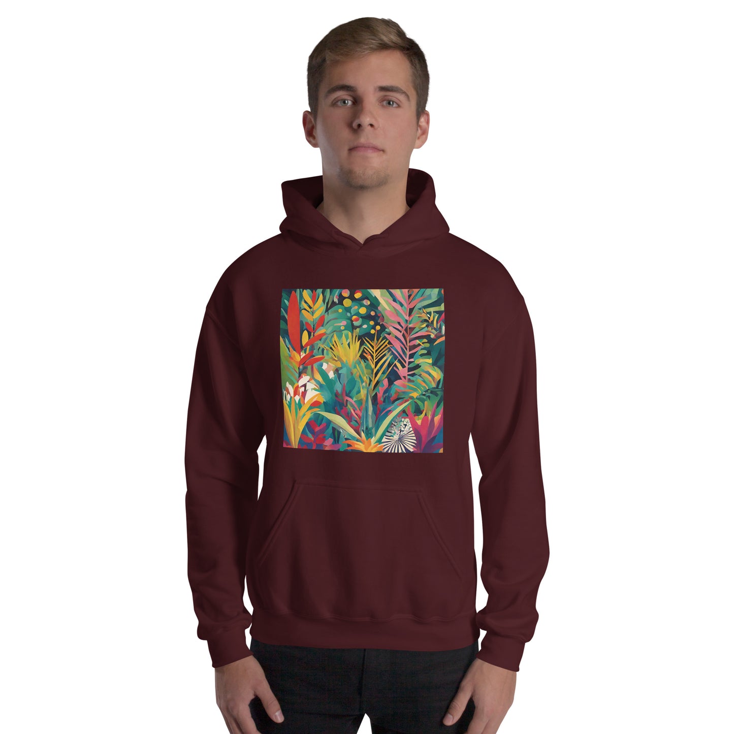 Unisex Hoodie - "Elegancia Tropical"