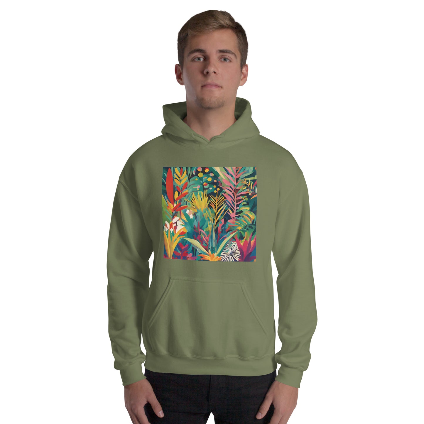 Unisex Hoodie - "Elegancia Tropical"