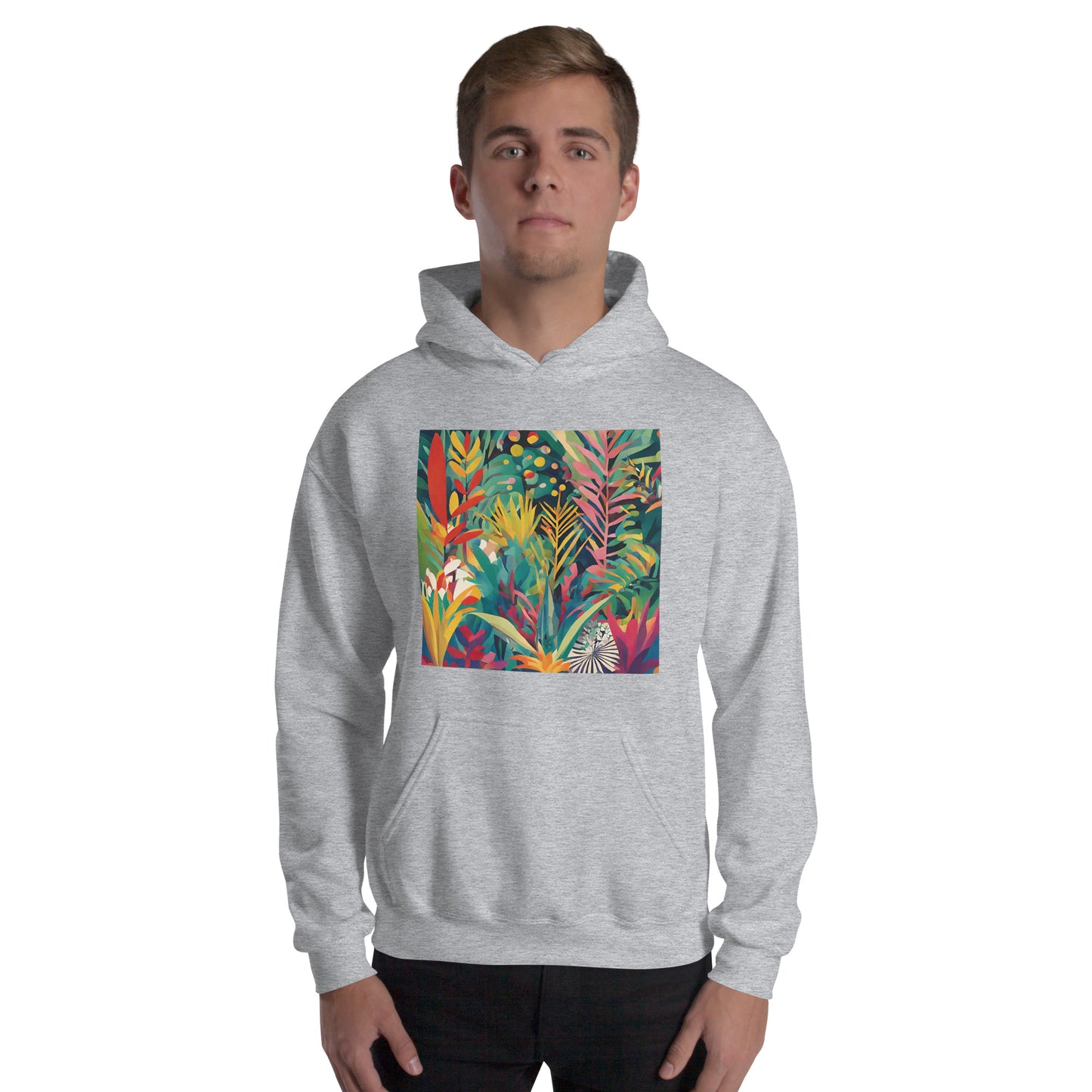 Unisex Hoodie - "Elegancia Tropical"