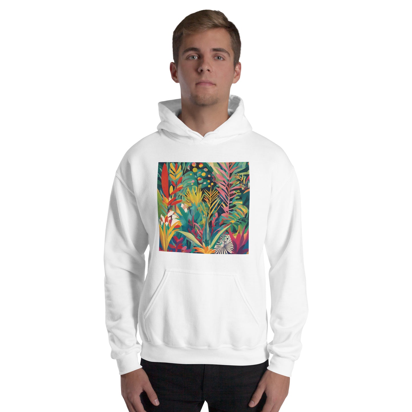 Unisex Hoodie - "Elegancia Tropical"